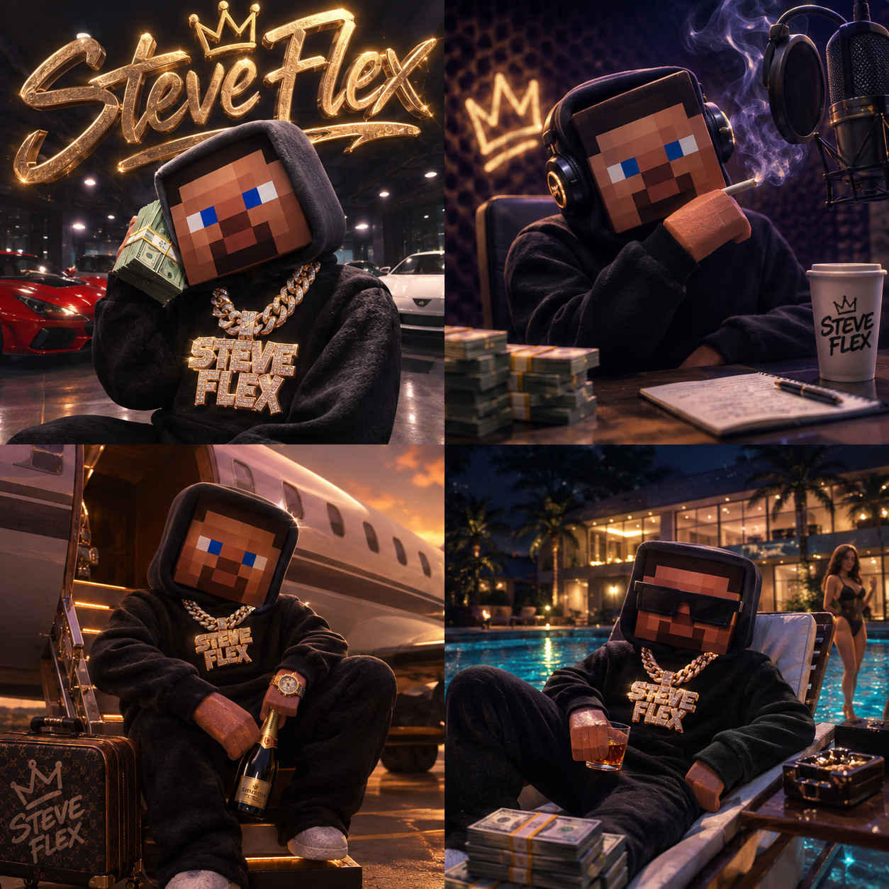 Steve Flex montage